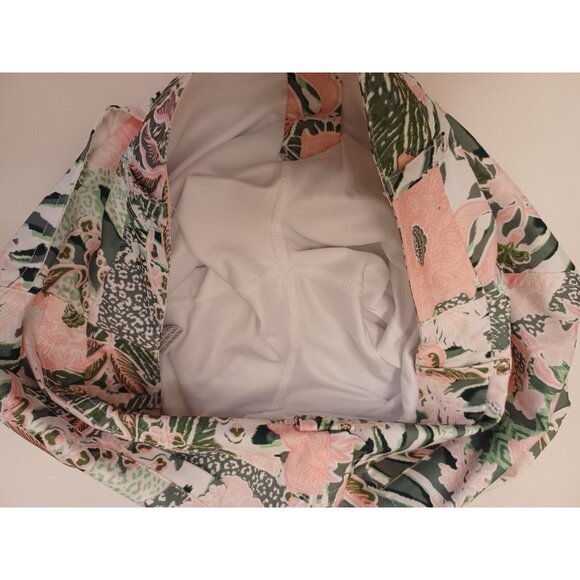 GG Blue Golf Skort Skirt Womens Sz 4 Pink Green Floral Tennis Pickleball Pockets - Picture 7 of 10